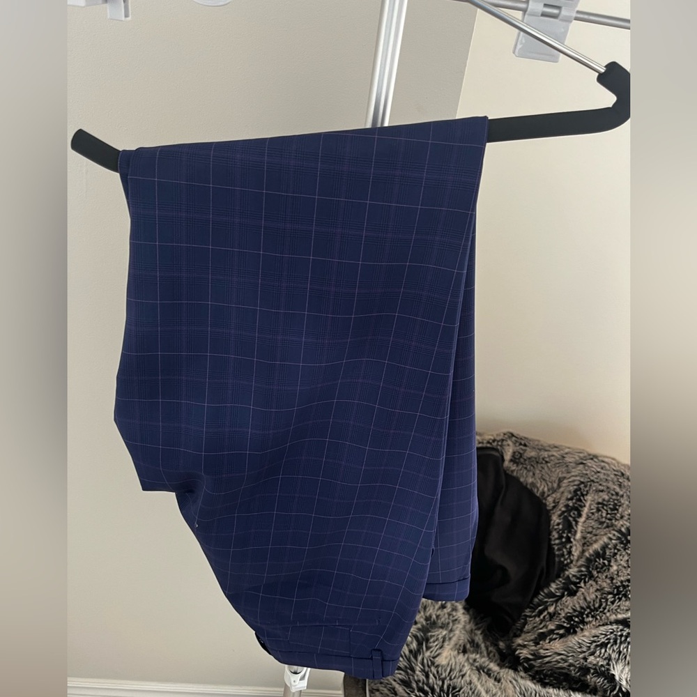 Sand Navy Checkered Suit - Picture 10 of 10